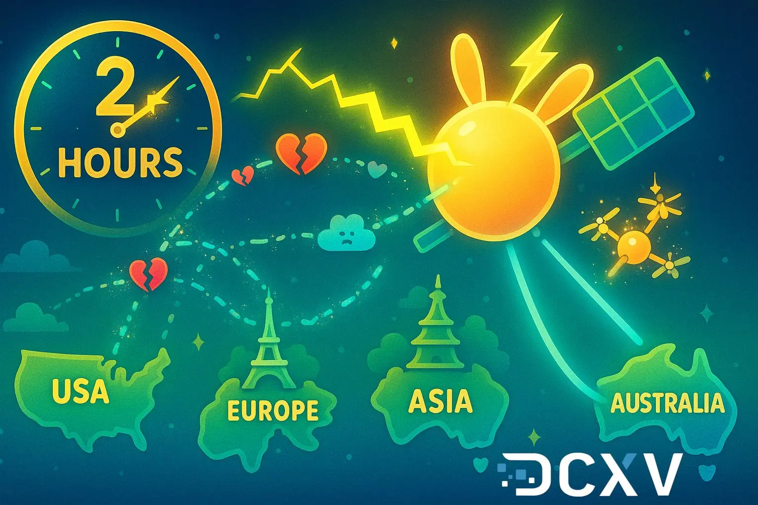 Global Glitch - Starlink Outage Jolts Four Continents