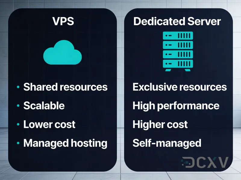 VPS или выделенный сервер - что выбрать в 2026 году