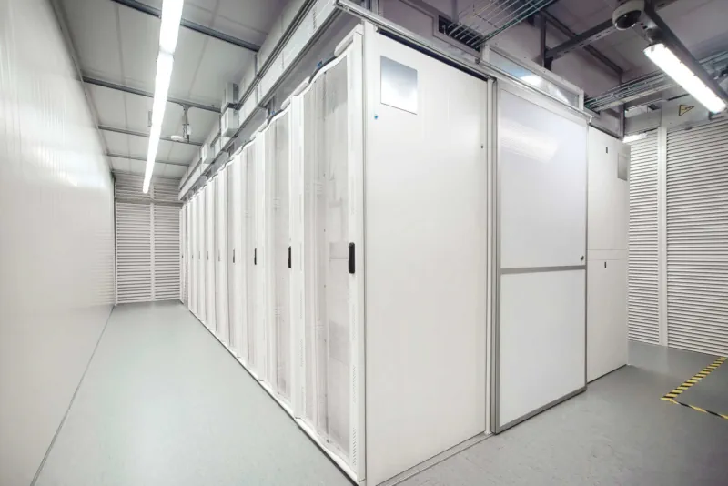 Inside of the data center